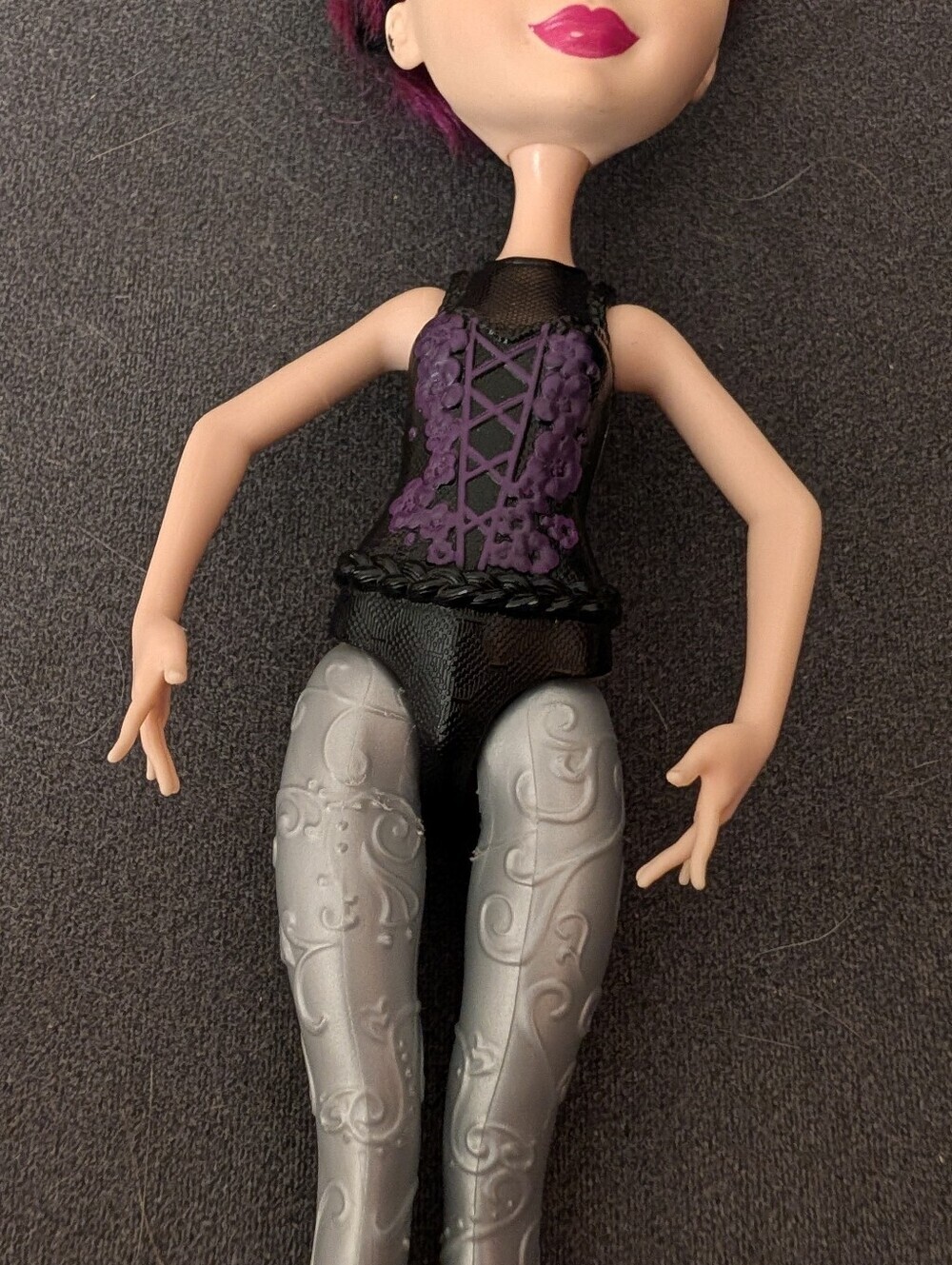 Mattel Ever After High Ballerina Raven Queen Doll Purple Fashion Toy - Picture 3 of 9
